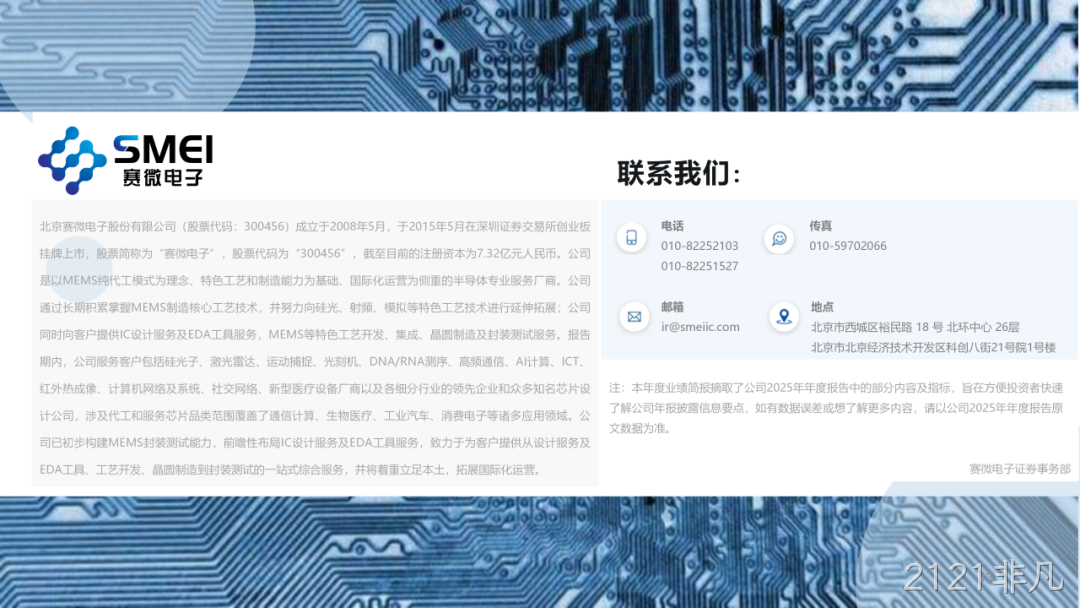 2121非凡2025年度业绩简报